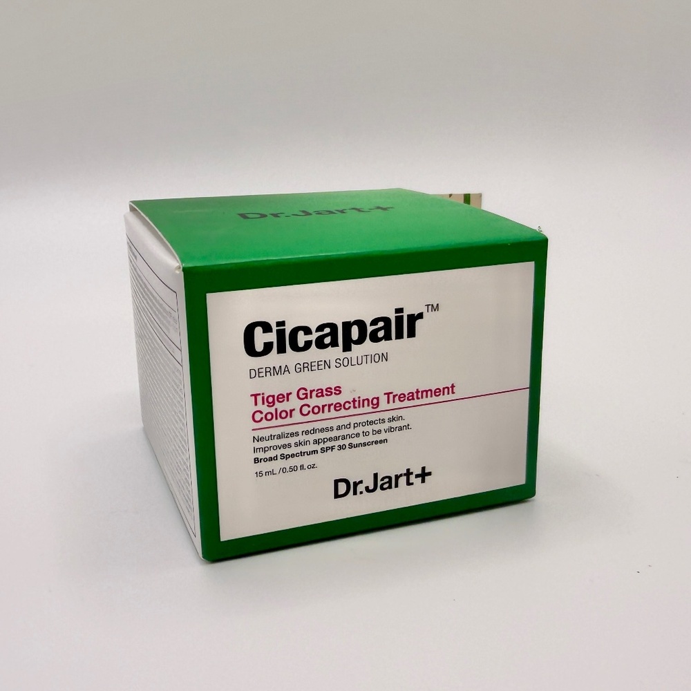 Dr. Jart+ Cicapair Color Correcting Treatment SPF 30 (Mini 15 mL) BNIB